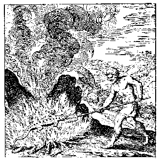 Roasting Salamander from the Book of Lambsprinck.
