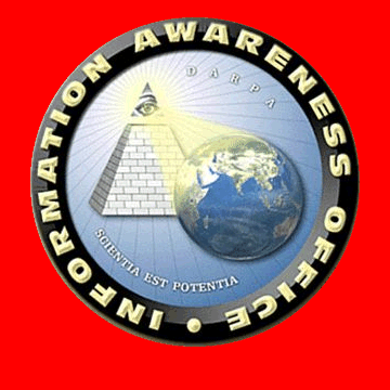 Information Awareness Office on DARPA Logo