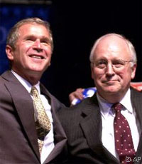 Bush and Cheney are happy now
